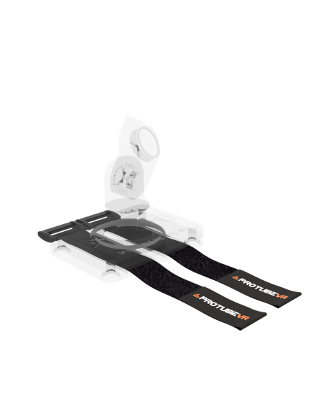 protas velcro straps with ProtubeVR logo
