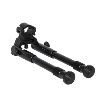 An horizontally folded bipod with ProTubeVR logo on the right leg