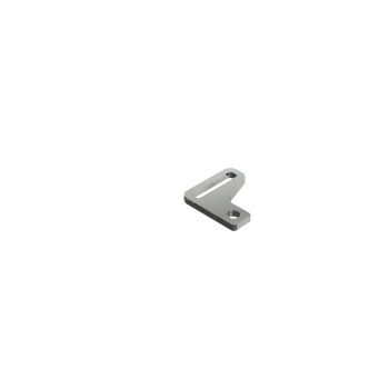 Left view of L-nut for prostraps attachement
