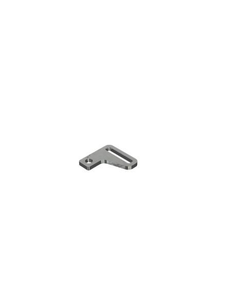 Right view of L-nut for prostraps attachement