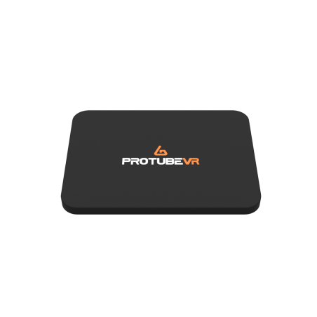 Top view of the water-washable adherent ProTas pad with ProTubeVR logo