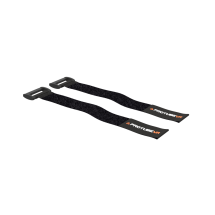 A pair of velcro straps with ProTubeVR logo