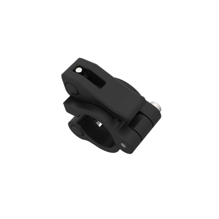right view of a SWINGiT golf security clamp to secure the controller in the golf club handle