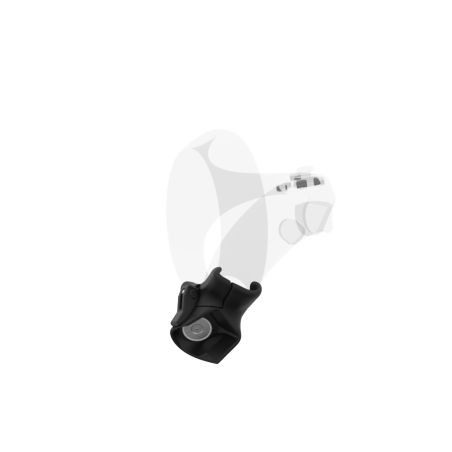 Right view of Left hand Black cups Controller mount spare parts for PSVR 2 with Detachable Attachment