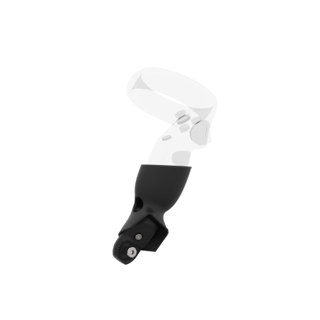 Right view of Left hand Black cups Controller mount spare parts for Pico Neo 3 with Fastened Attachment