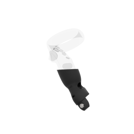 Left view of Left hand Black cups Controller mount spare parts for Pico Neo 3 with Fastened Attachment