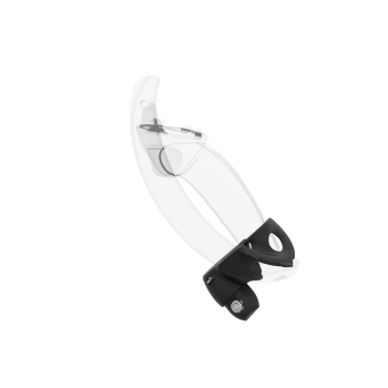 Left view of Left hand Black cups Controller mount spare parts for Valve Index with Fastened Attachment