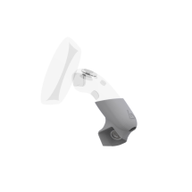 Left view of Right hand Grey PLA cups Controller mount spare parts for WMR with Detachable Attachment