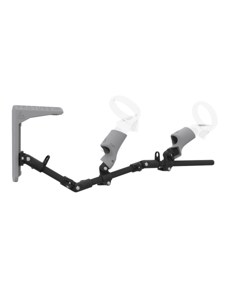 Right view of MagTube vr gunstock for Focus 3 with Carbon Armature with Grey MK2 Buttstock and Grey PLA cups