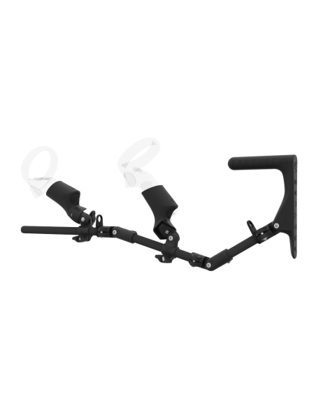 Left view of MagTube vr gunstock for Focus 3 with Carbon Armature with Carbon MK1 Buttstock and Carbon cups