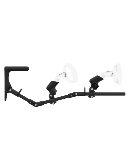 Side view of MagTube vr gunstock for Samsung Odyssey with Carbon Armature with Carbon MK1 Buttstock and Carbon cups