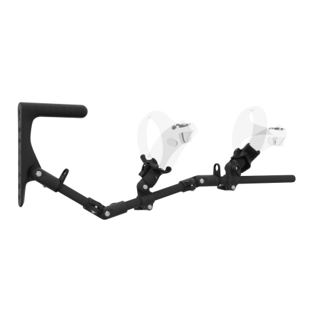 Right view of MagTube vr gunstock for PSVR 2 with Carbon Armature with Carbon MK1 Buttstock and Carbon cups