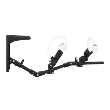 Right view of MagTube vr gunstock for Pico 4 with Carbon Armature with Carbon MK2 Buttstock and Carbon cups