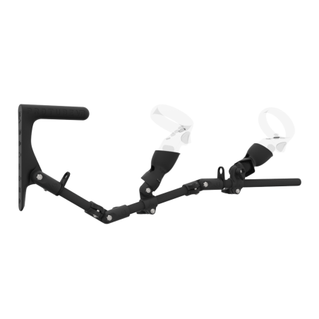 Right view of MagTube vr gunstock for Pico Neo 3 with Carbon Armature with Carbon MK1 Buttstock and Carbon cups