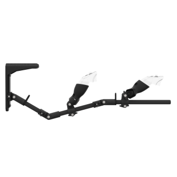 Side view of MagTube vr gunstock for Meta Quest 3 with Carbon Armature with Carbon MK2 Buttstock and Carbon cups