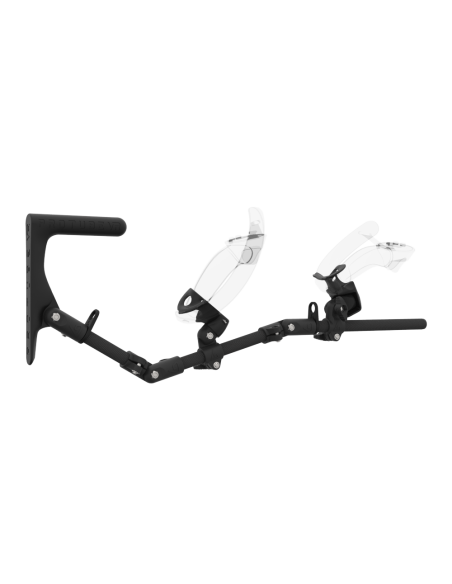 Right view of MagTube vr gunstock for Valve Index with Carbon Armature with Carbon MK1 Buttstock and Carbon cups