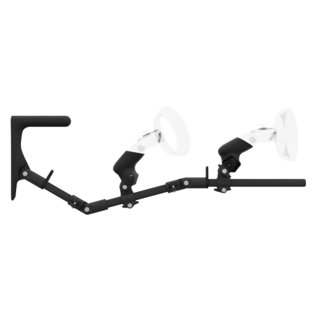 Side view of MagTube vr gunstock for WMR with Carbon Armature with Carbon MK1 Buttstock and Carbon cups