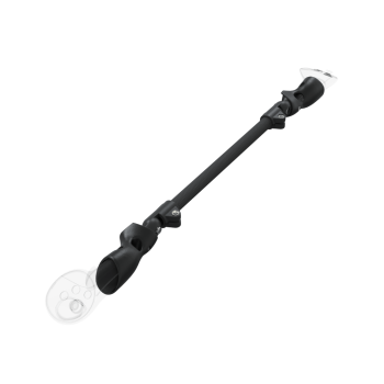 Right view of ProSaber lightsaber and paddle for Meta Quest 3 and Pro with Black Carbon Armature and Black Carbon cups