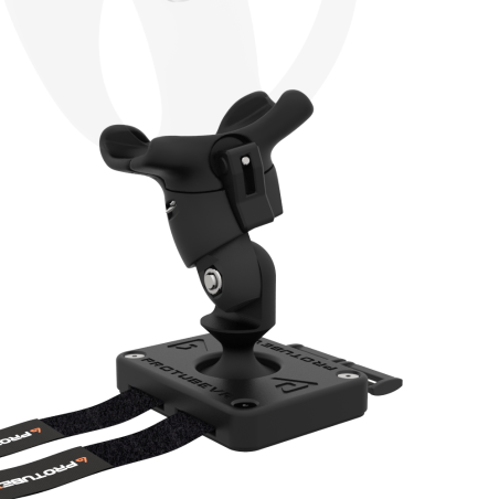 Zoom view of Left hand ProTas VR Joystick for Playstation PSVR 2 with Carbon base with Black Carbon cups