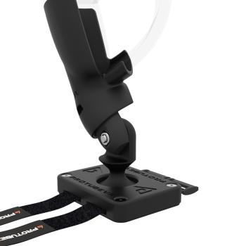 Zoom view of Left hand ProTas VR Joystick for Pico 4 with Carbon base with Black Carbon cups