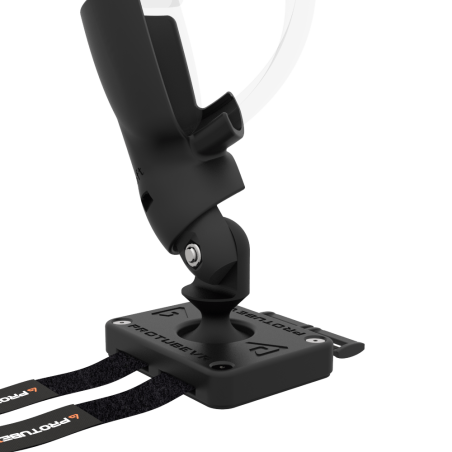 Zoom view of Left hand ProTas VR Joystick for Pico 4 with Carbon base with Black Carbon cups