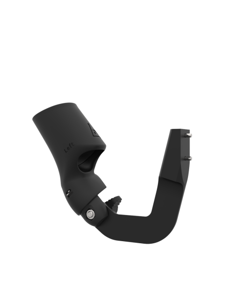 Left view of ProVolver Right Front extension to have an SMG simulator for Focus 3 and XR Elite with Black Carbon cup