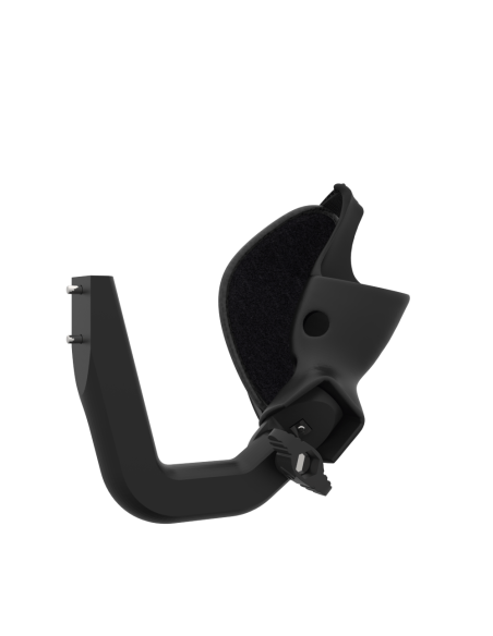 Right view of ProVolver Right Front extension to have an SMG simulator for Meta Quest 3 with prostrap with Black Carbon cup