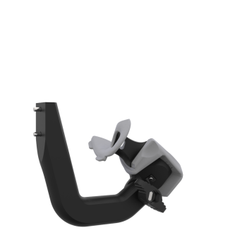 Right view of ProVolver Right Front extension to have an SMG simulator for Valve Index with Grey PLA cup