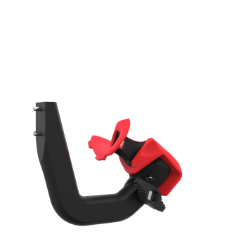 Right view of ProVolver Right Front extension to have an SMG simulator for Valve Index with Red PLA cup