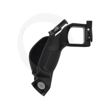 Side view of ProVolver Rear Cup for Pico 4 Black Carbon Fiber Left hand