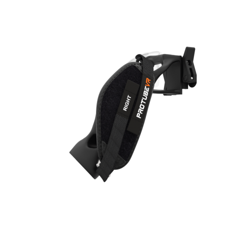 Right view of ProVolver Rear Cup for Meta Quest 3 and Quest Pro Black Carbon Fiber Right hand