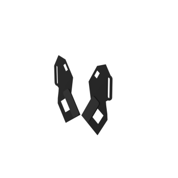Right view of a pair of Meta Quest 1 Rift S prostraps top attachement MK1 cup compatible