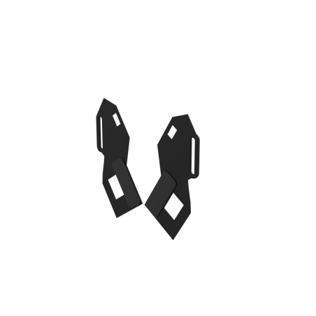 Right view of a pair of Meta Quest 1 Rift S prostraps top attachement MK1 cup compatible