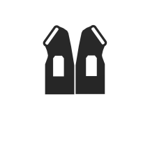 Side view of a pair of Meta Quest 2 prostraps top attachement MK1 cup compatible