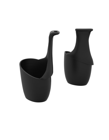 Left view of a pair of Meta Quest 3 prostraps top attachement cup compatible