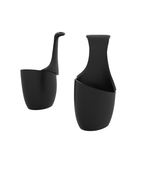 Right view of a pair of Meta Quest 3 prostraps top attachement cup compatible