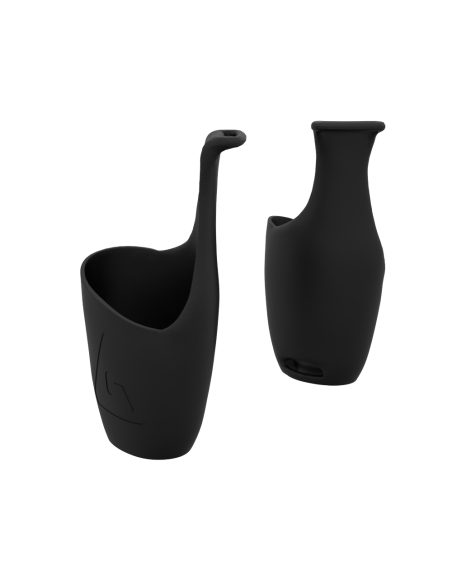 Left view of a pair of Meta Quest 3 prostraps standalone top attachement