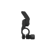 side view of a notched bracket to mount on Virtual Realy gunstock rear part