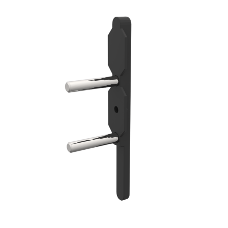 right view of black carbon hammer spare parts for ForceTube haptic Explorer module