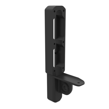right view of black carbon butt plate spare parts for ForceTube haptic storm module