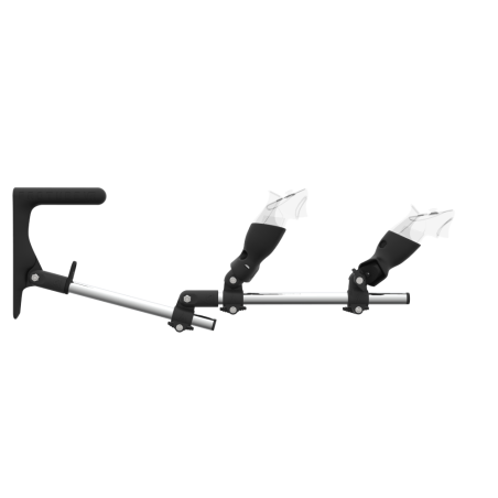 starter gunstock meta quest 3 with chrome armature and carbon stock MK1 and cups