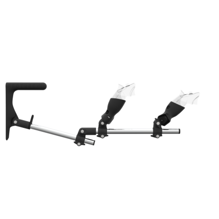 starter gunstock meta quest 3 with chrome armature and carbon stock MK1 and cups