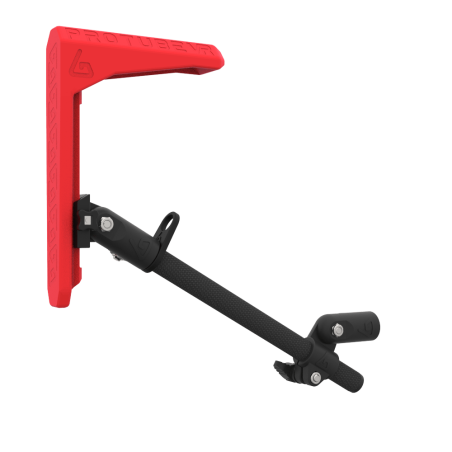starter extension carbon armature red mk2 stock right view