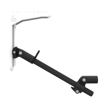 starter extension carbon armature white mk2 stock side view