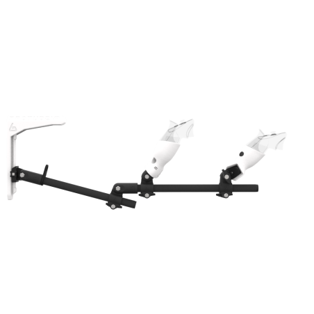 starter gunstock meta quest 3 with carbon armature and white stock MK2 and cups