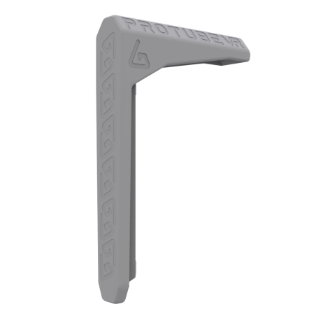 Right view of a grey MK2 stock spare part without slider