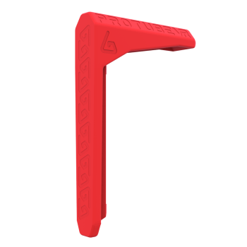 Right view of a red MK2 stock spare part without slider