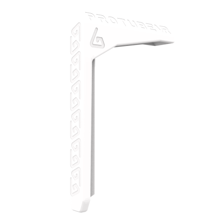 Right view of a white MK2 stock spare part without slider
