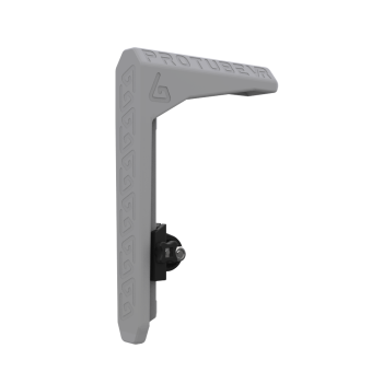 Right view of grey MK2 adjustable shoulder stock for vr gunstock