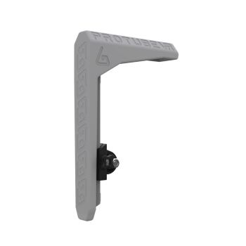 Right view of grey MK2 adjustable shoulder stock for vr gunstock